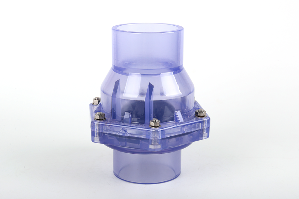 连山透明翻板式止回阀